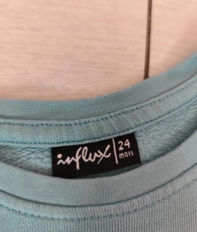 Suéter turquesa 🧸 Tamanho 24 meses 🧸 Influx – photo 6
